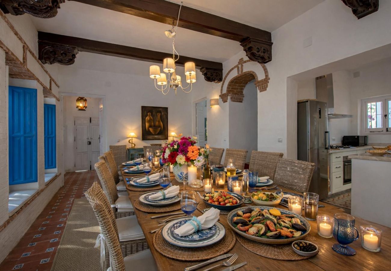 Villa en Almuñecar - Increíble villa de 6 camas con piscina privada y vistas